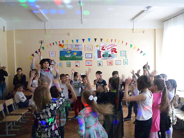 Флешмоб весенний